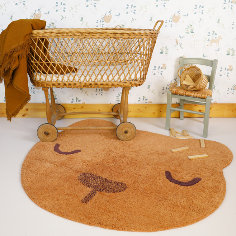 Tapis ours Sandel (100 x 110 cm) (Nattiot) - Image 3