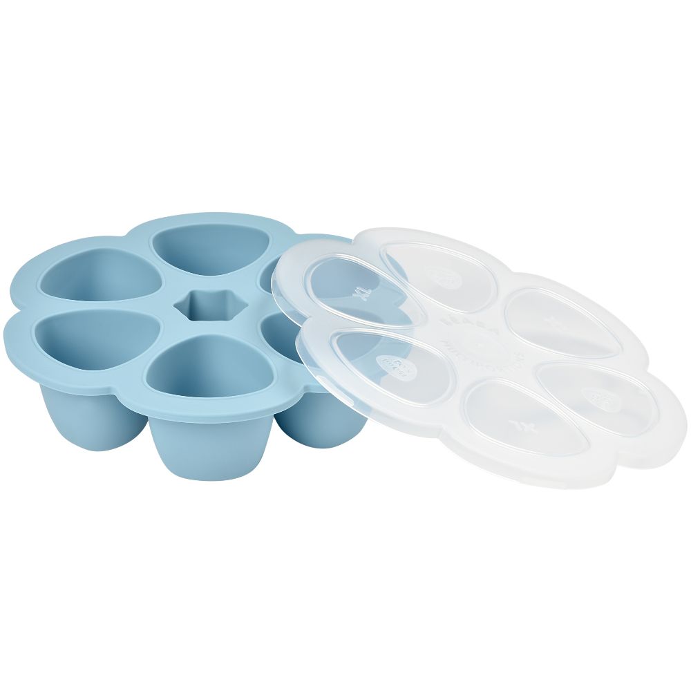 Moule de congélation multi portions silicone bleu (6 x 150 ml) (Béaba) - Image 2
