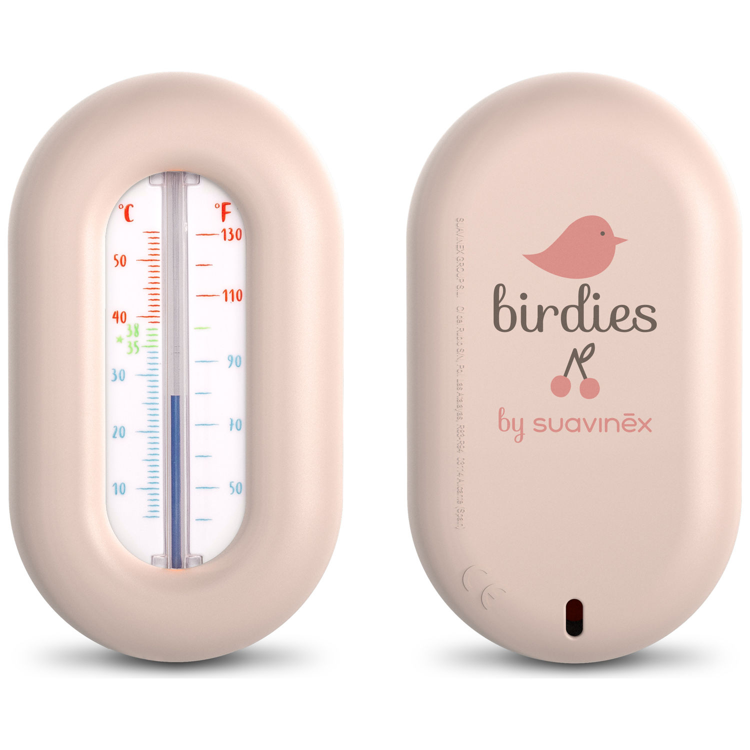 Suavinex - Thermomètre de bain Birdies Rose