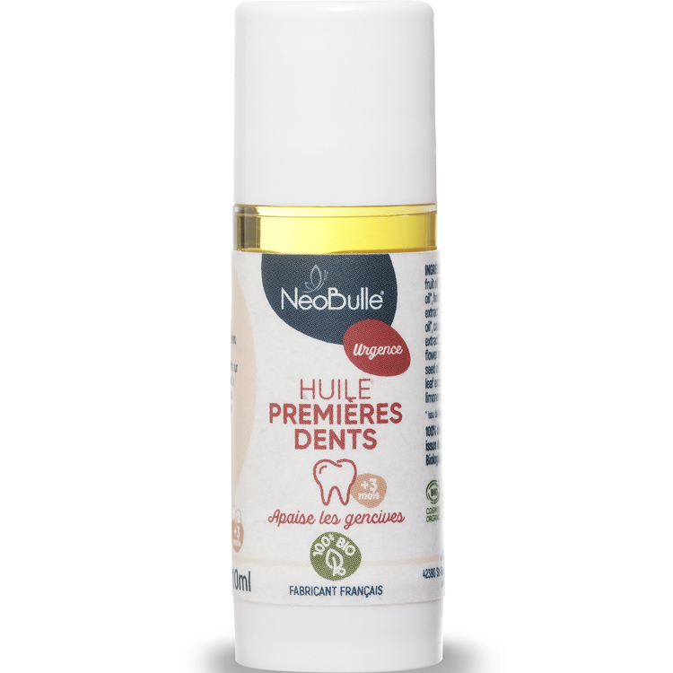 Huile de massage bio Premières Dents (10 ml) (NéoBulle) - Image 1