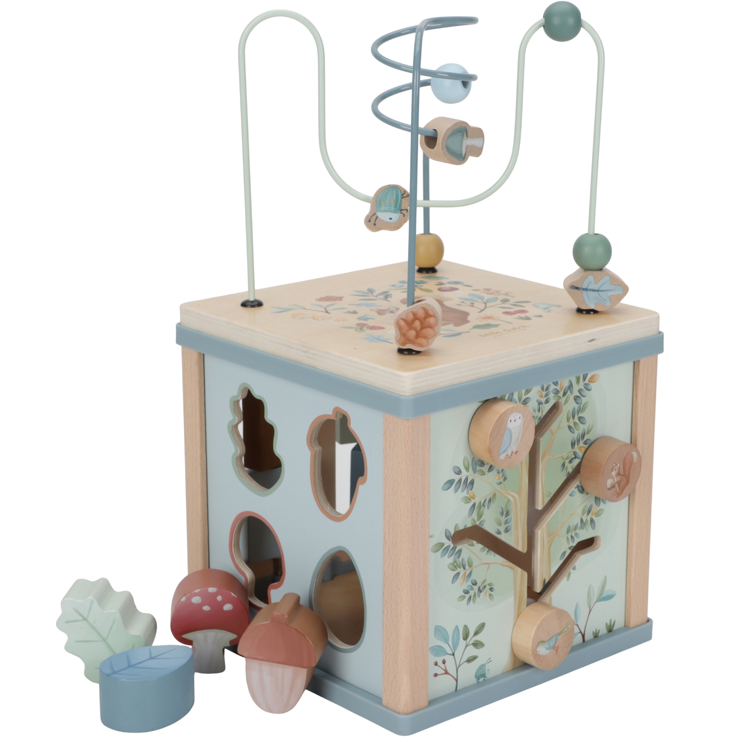 Little Dutch - Cube d'activités en bois FSC Forest Friends