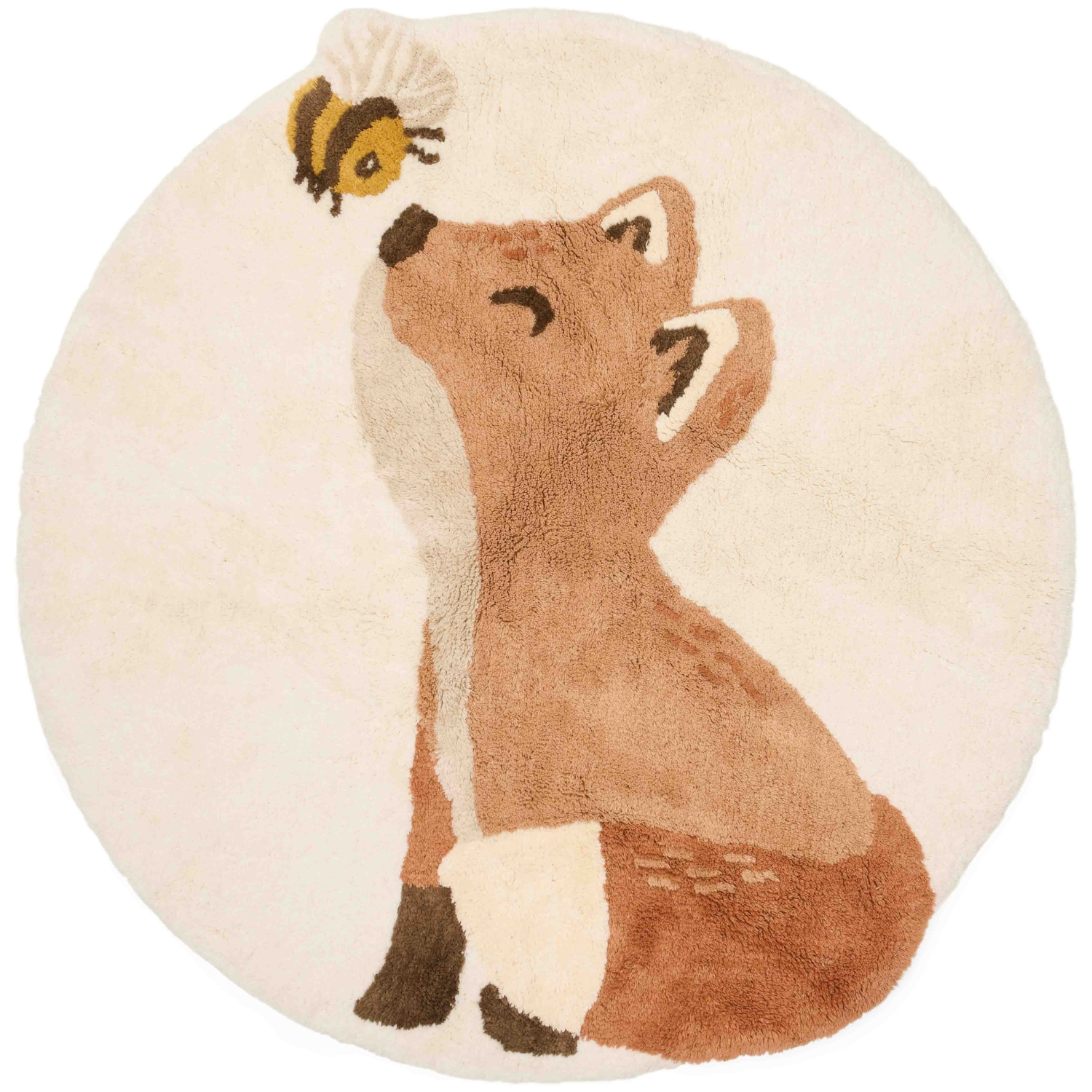 Little Dutch - Tapis Renard (110 x 110 cm)