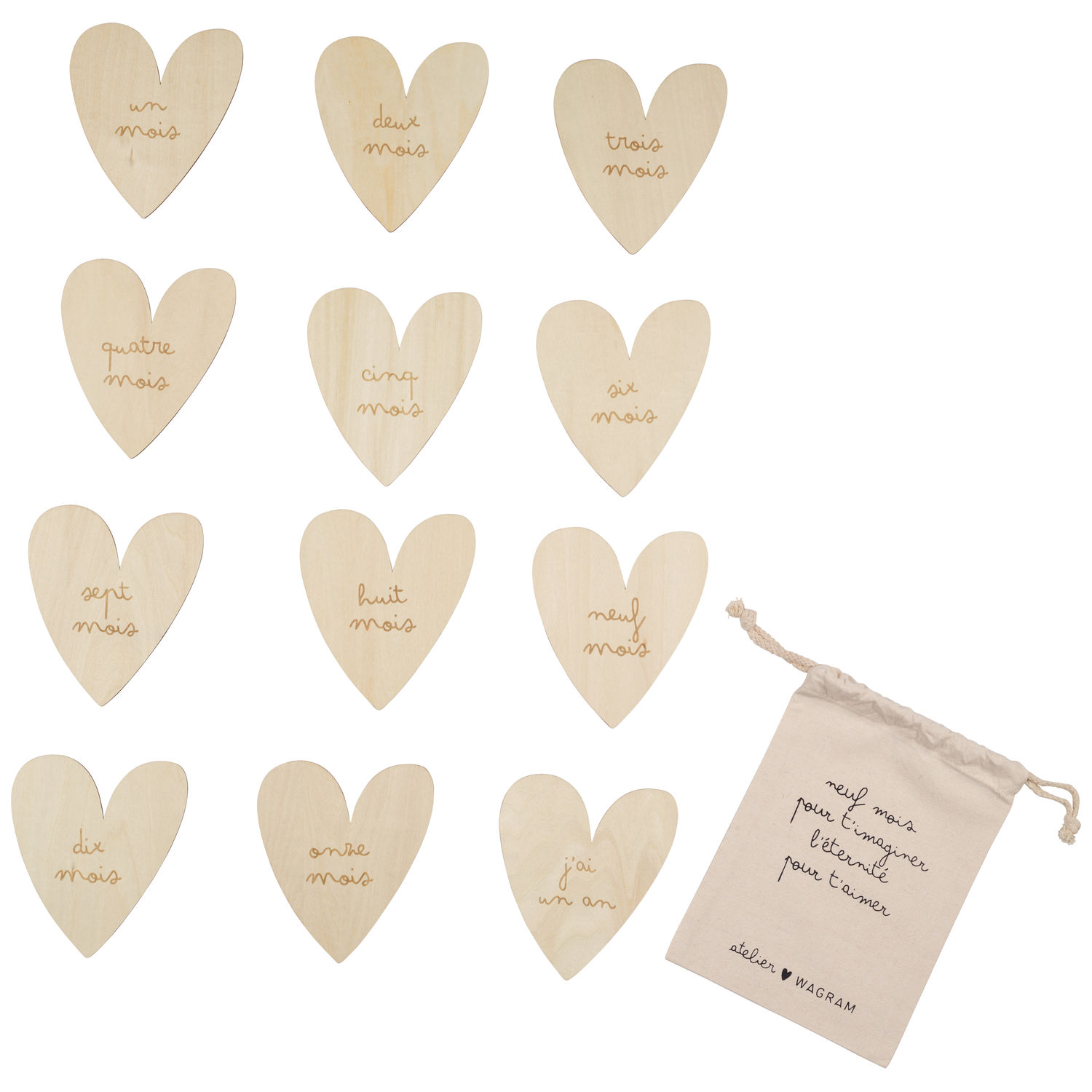 Cartes étapes en bois (Atelier Wagram) - Image 5