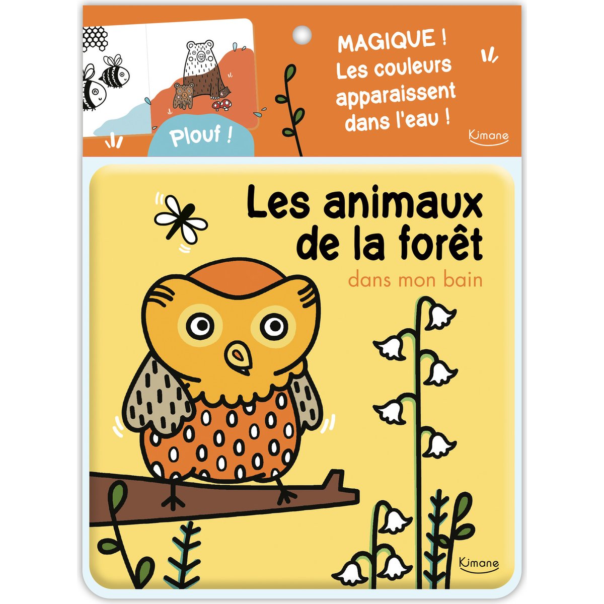 Editions Kimane - Livre de bain Les animaux de la forêt