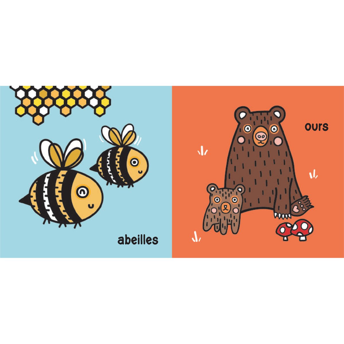 Livre de bain Les animaux de la forêt (Editions Kimane) - Image 1