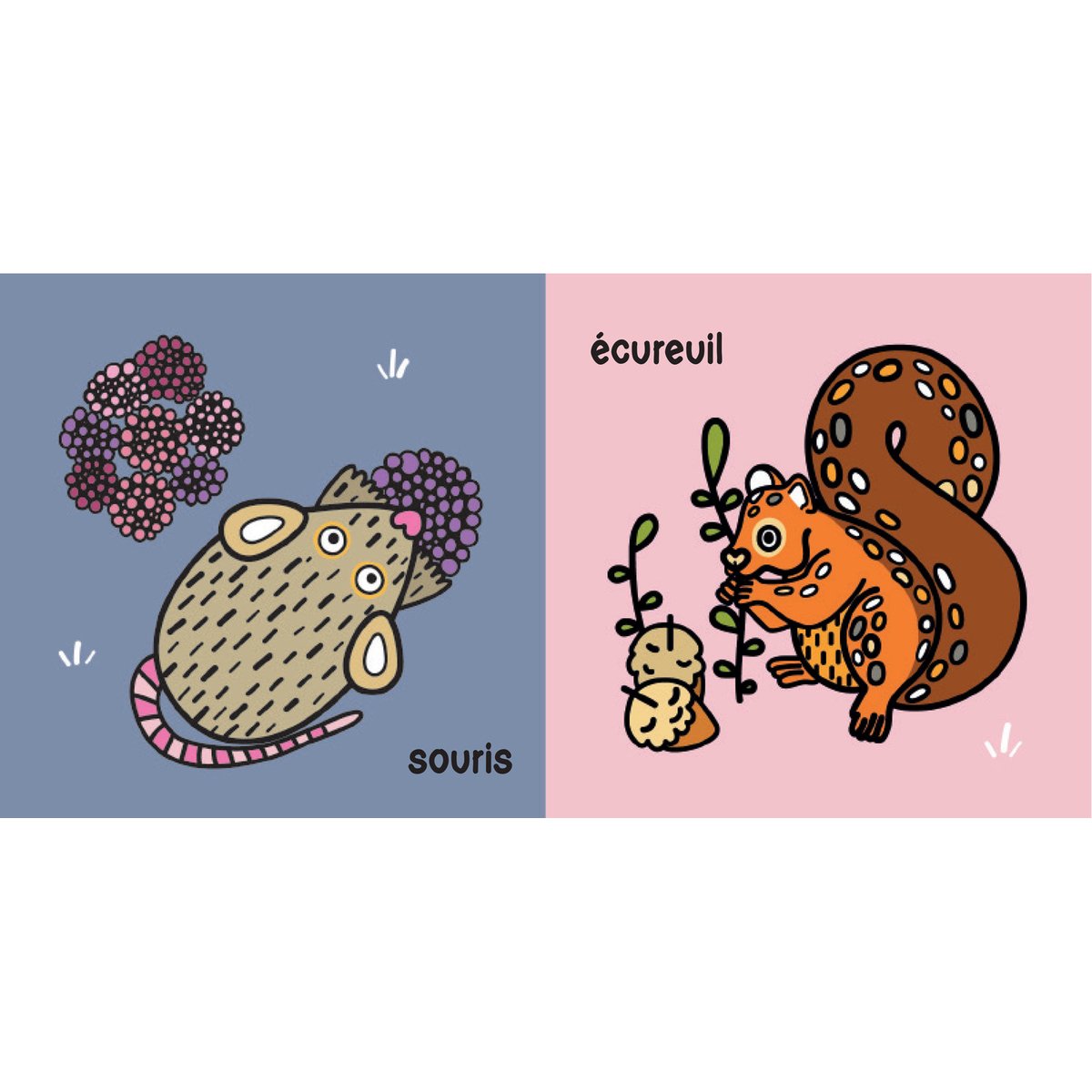 Livre de bain Les animaux de la forêt (Editions Kimane) - Image 2