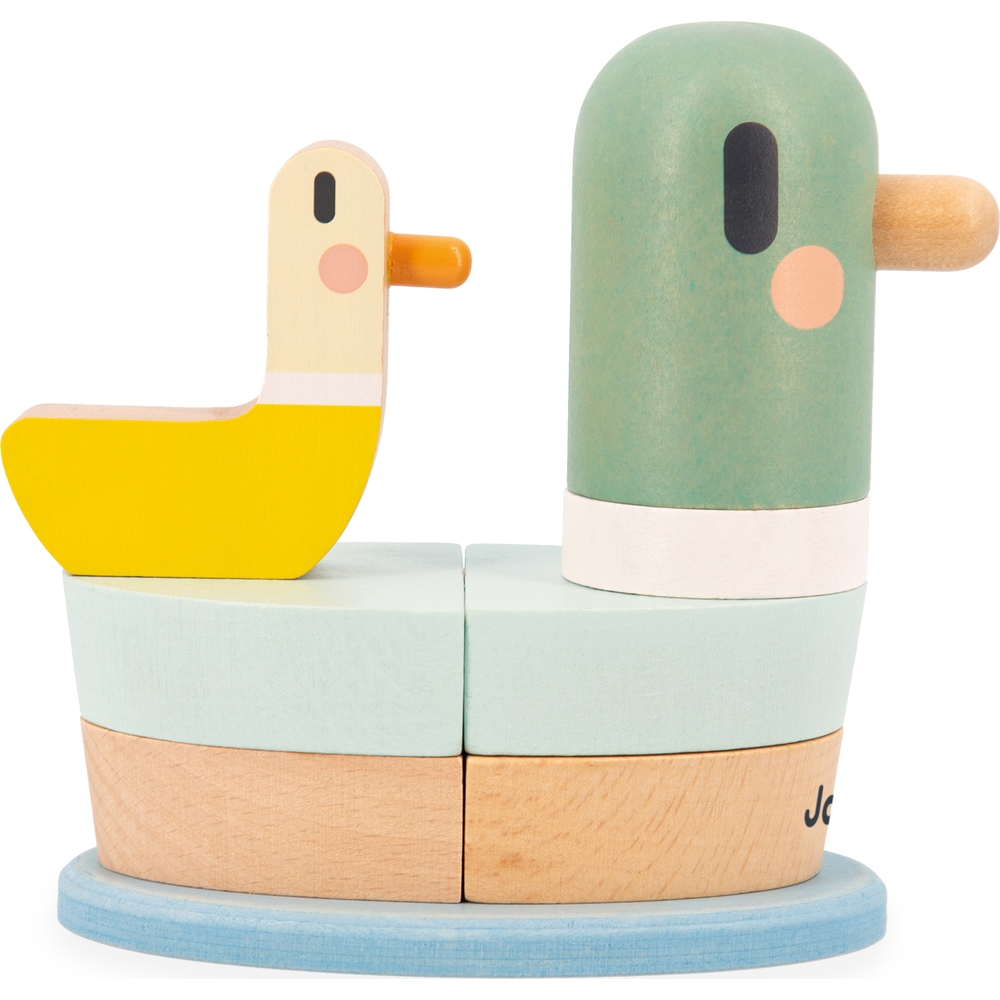 Canards empilables en bois Sweet Cocoon (8 pièces)