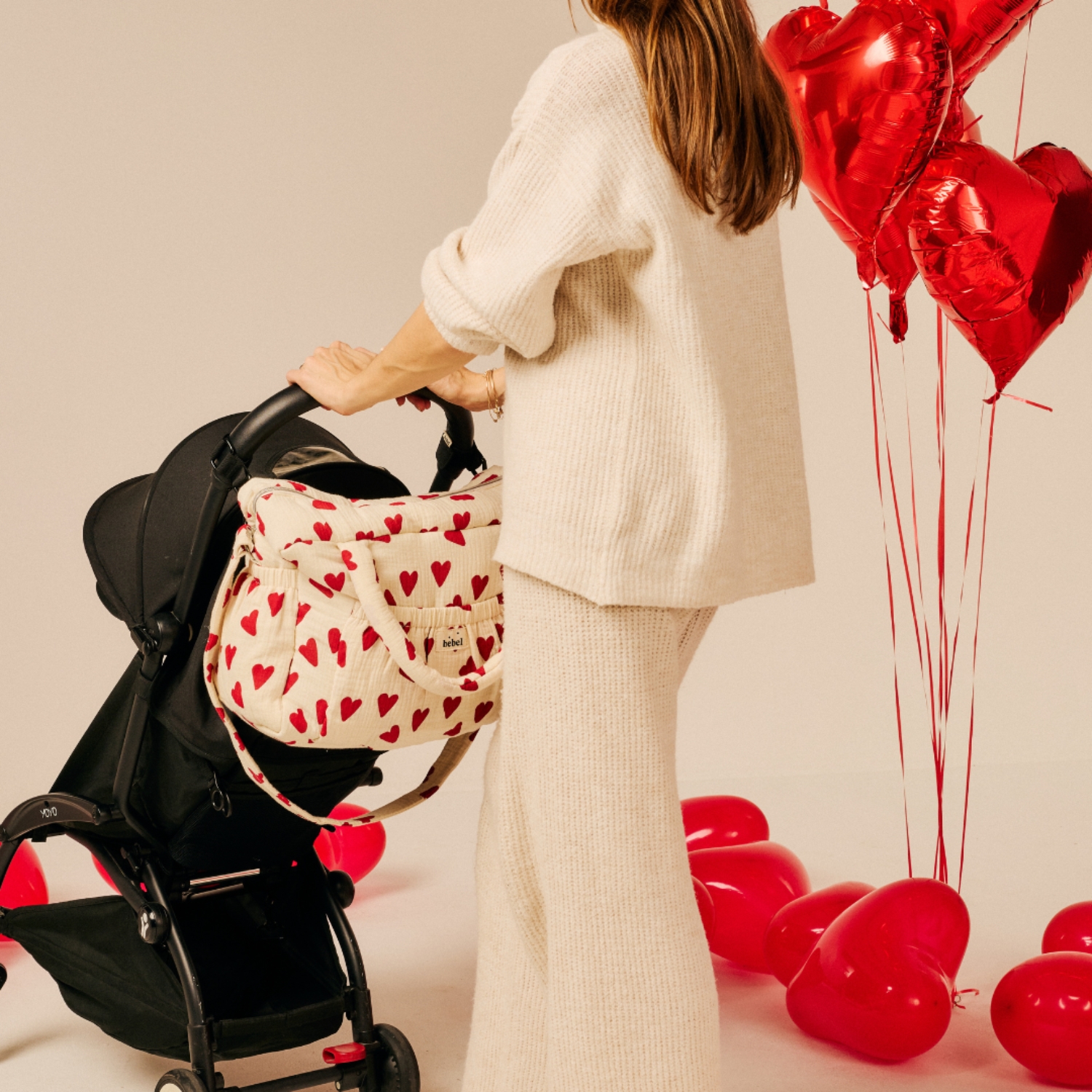 Sac à langer Comme un bonbon Coeur (BEBEL) - Image 3